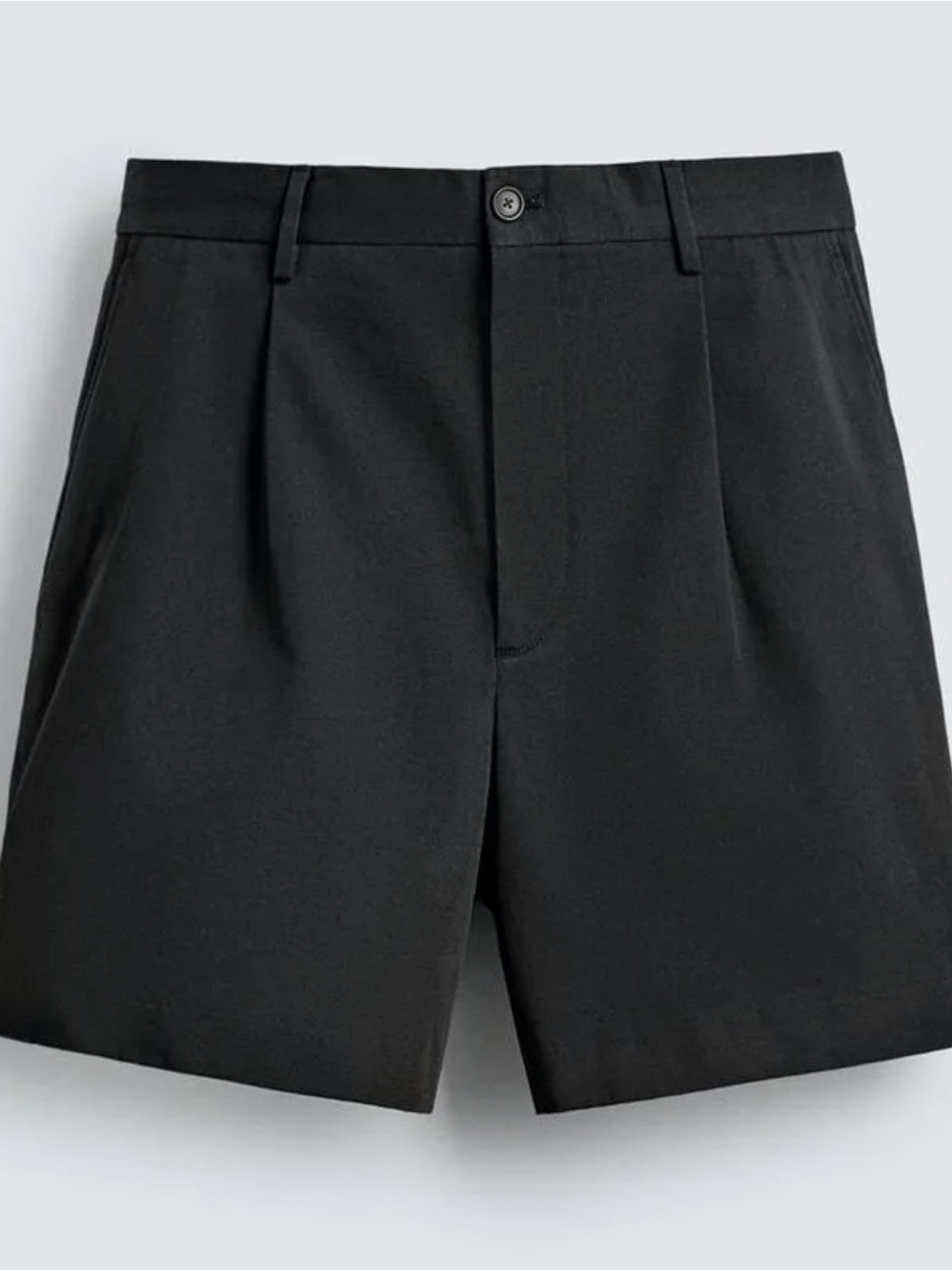 Zara Black tailored Shorts